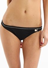 Huit, 1295[^]212384 Retro Riviera Low Waisted Brief - Black