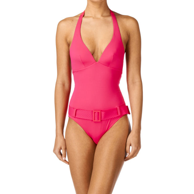 Huit Womens Huit Acapulco Loco Foam Swimsuit - Pink