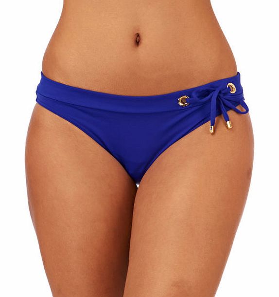 Huit Womens Huit Dressy Bikini Bottom - Bleu