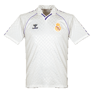 Hummel 86-88 Real Madrid Home Shirt - Grade 8
