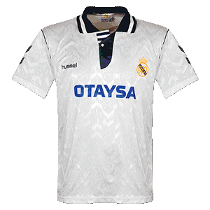 Hummel 91-92 Real Madrid Home Shirt - Grade 8