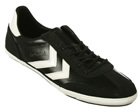 Hummel Roma Heritage Black/White Leather Trainers