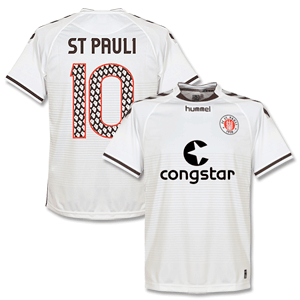 Hummel St Pauli Away Shirt 2014 2015   St Pauli 10 (Fan