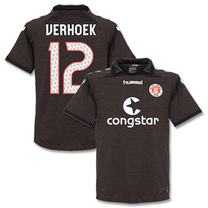 Hummel St Pauli Verhoek No.12 Home Shirt 2014 2015 (Fan