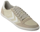 Hummel Stadil Low Beige/White Canvas Trainers