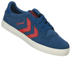 Stadil Low Blue/Red Suede Trainers