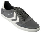 Stadil Low Grey/White Canvas Trainers
