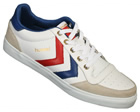 Hummel Stadil Low White Leather Trainers