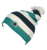 Humor Boola Hood Dark Marine and White Stripe