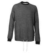 Fly Black and White Fleck Sweater