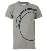 Jakato Grey T-Shirt with Printed Design