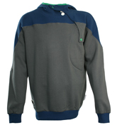 Humor Kampo Grey and Blue Sweatshirt