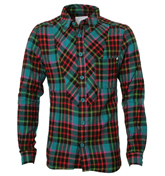 Multi-Coloured Check Long Sleeve Shirt