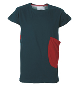 Humor Regula Dark Navy Stripe T-Shirt