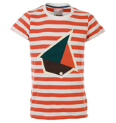 Humor Sail Seventy Red and White Stripe T-Shirt