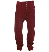 Humor Santiago Russet Brown Corduroy Trousers