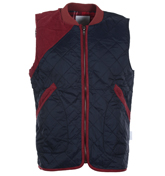 Humor Simata Dress Blues Gilet