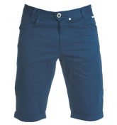 Humor Slim Marine Blue Shorts