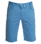 Humor Slim Skunki Blue Shorts