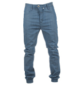 Humor Terle Denim Drop Crotch Cuff Jeans