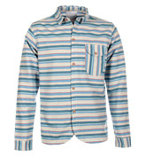 Humor Tika Light Gray Stripe Shirt
