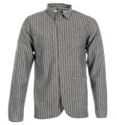 Humor Tiki Blue Stripe Shirt