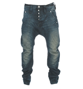 Humor Zanka Dark Denim Carrot Fit Jeans -