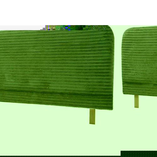 Humza Amani Swish Headboard in Brown - kingsize