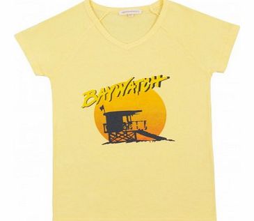 Hundred Pieces Baywatch T-shirt Yellow `2 years,8 years,10
