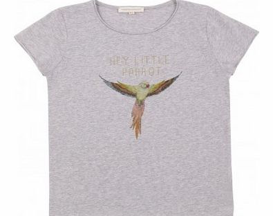 Lovebird T-shirt Heather grey `2 years,6 years,8