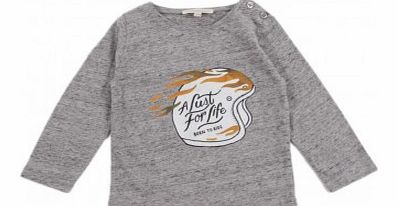 Lust for Life baby T-Shirt Heather grey `12