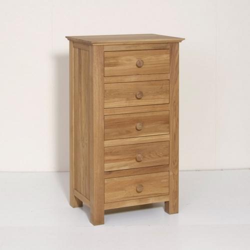 Hunston Oak Furniture Hunston Oak Chest of Drawers TallDISC