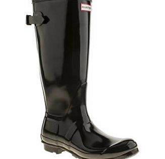 Hunter Black Original Back Adjust Gl Boots