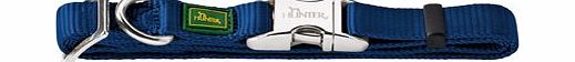 Hunter dog collar medium dark blue