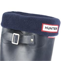 Hunter Female Hunter Socks Comfort Calf Knee Boots in Navy