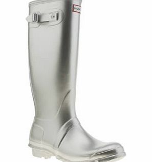 Hunter Silver Original Tall Ii Boots