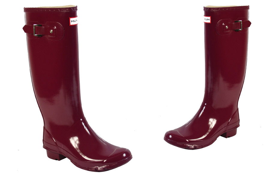 Hunter Wellies - Huntress Gloss - Violet