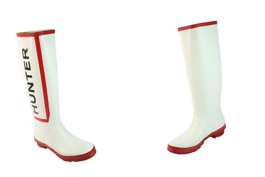 Hunter Wellies - Original Big Brand - White