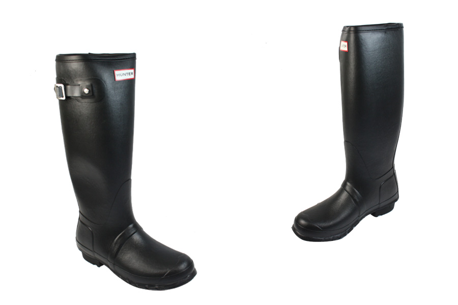 Hunter Wellies - Original Shearling - Black