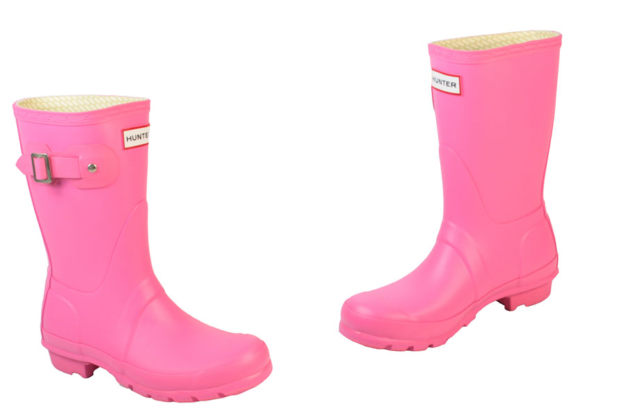 Hunter Wellies - Original Short Classic - Fuchsia