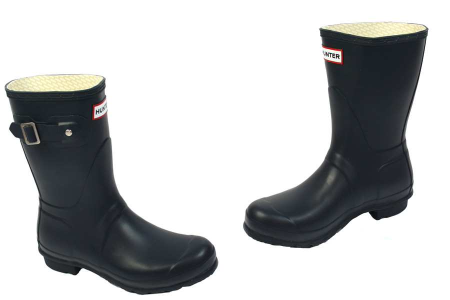 Hunter Wellies - Original Short Classic - Navy
