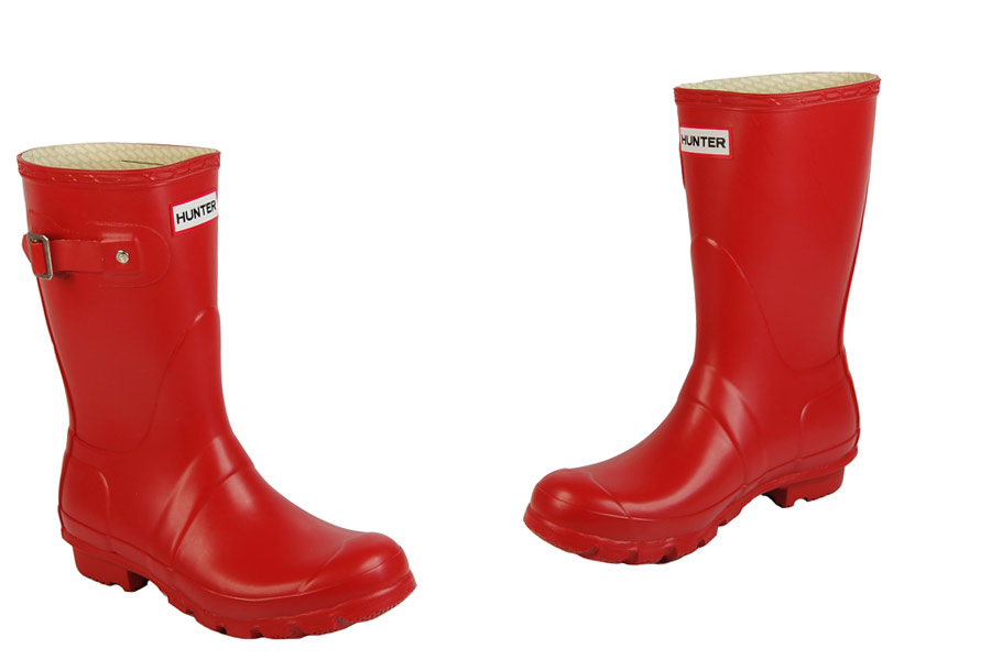 Hunter Wellies - Original Short Classic - Red
