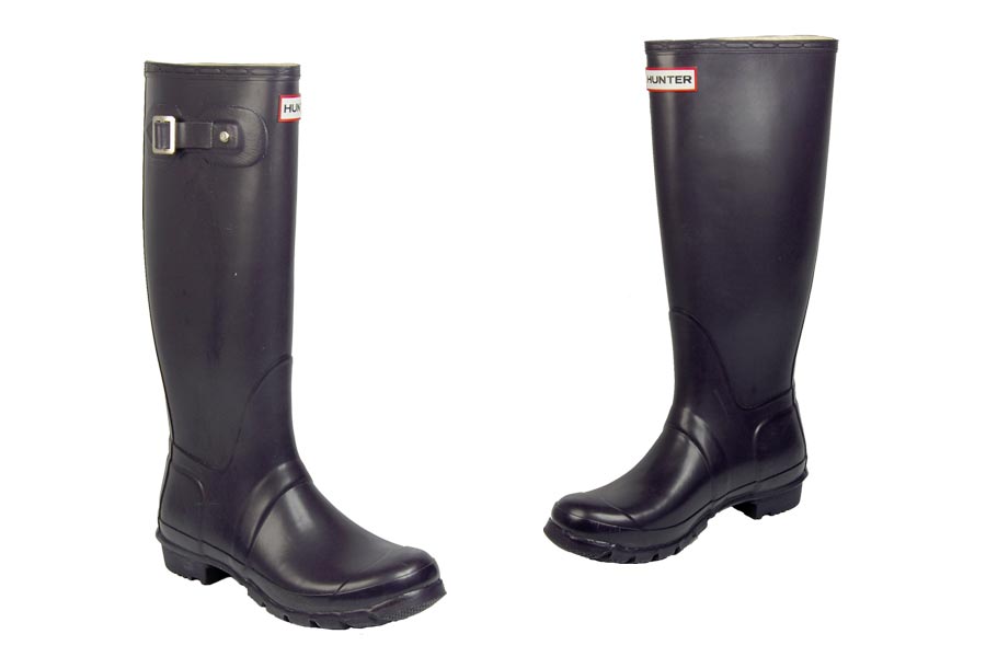 Hunter Wellies - Original Tall - Aubergine