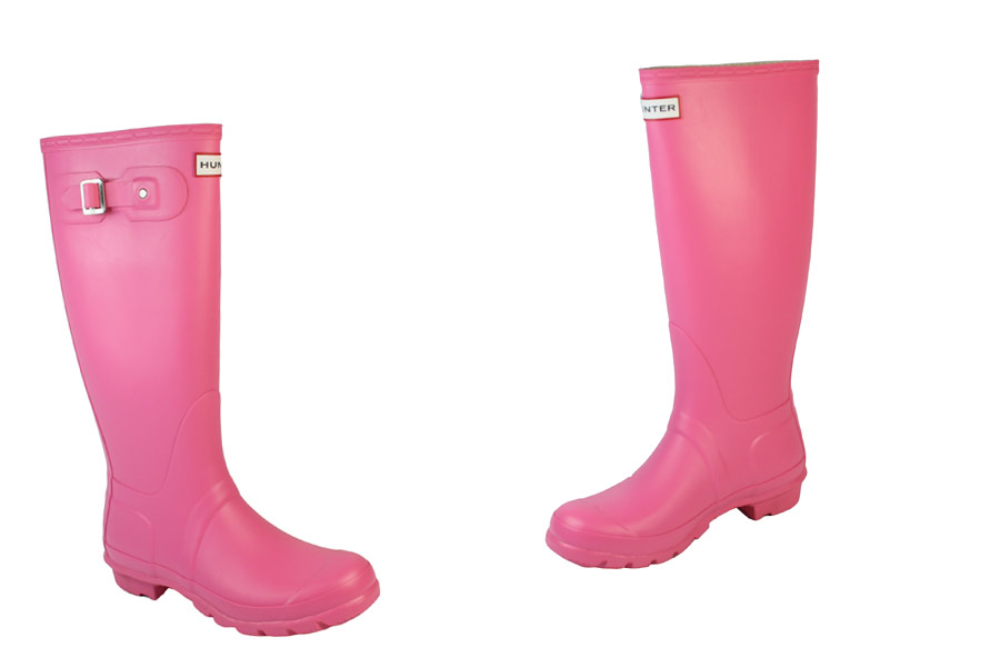Hunter Wellies - Original Tall - Fuchsia