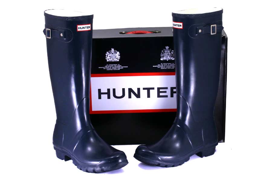 Hunter Wellies - Original Tall - Navy