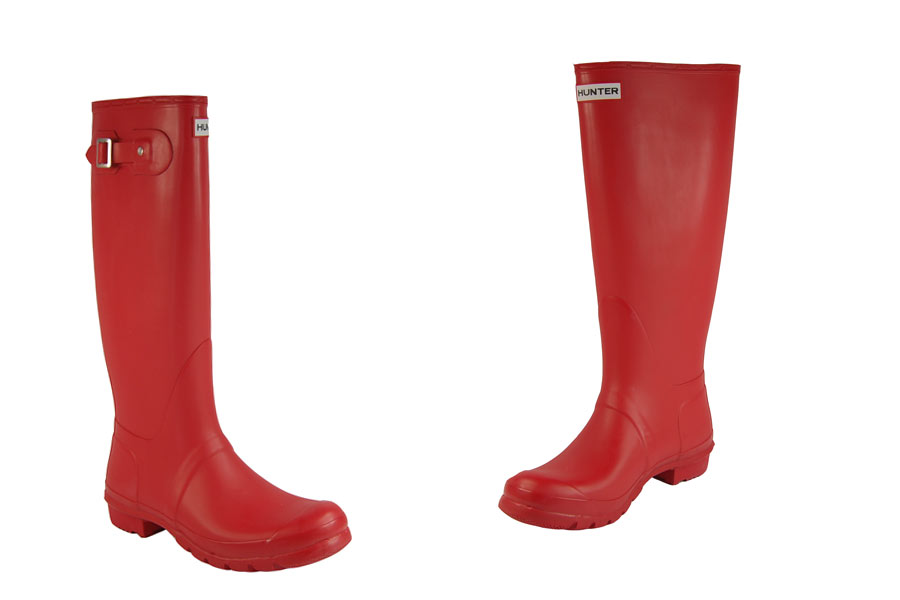 Hunter Wellies - Original Tall - Red