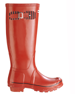 Hunter wellies Festival Tall, Red