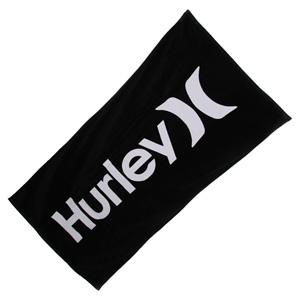 Hurley Beach Towel - Black