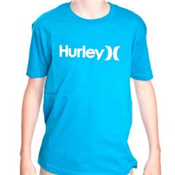 Hurley Boys One and Only SS T-Shirt - Cyan