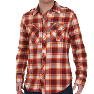 Hurley Fallout Flannel shirt - Clove